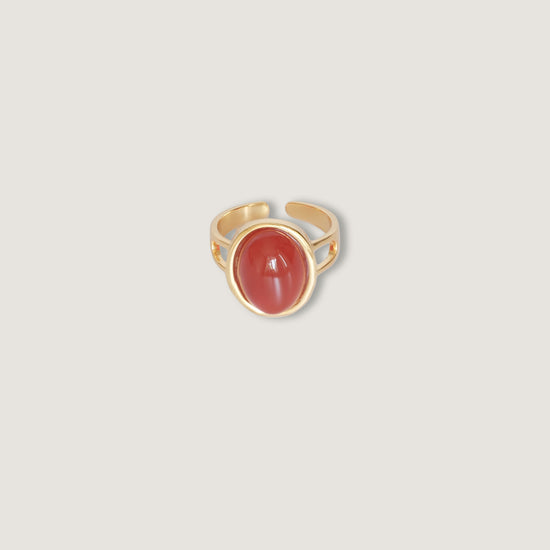 anillo plata 925 baño en oro 18k
