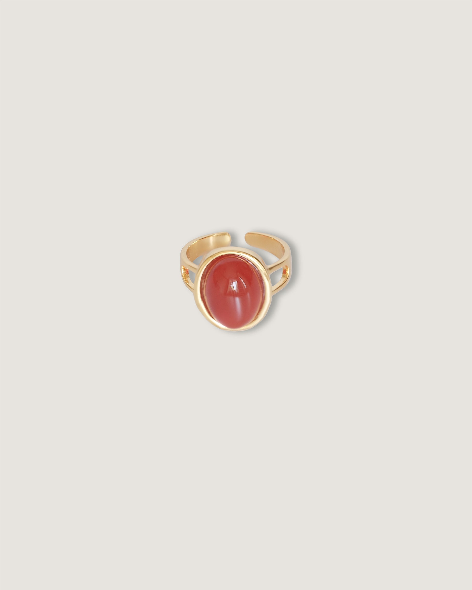 anillo plata 925 baño en oro 18k