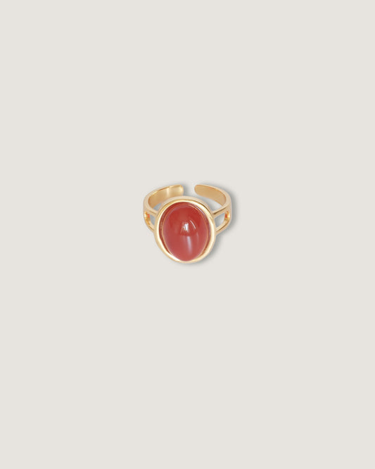 anillo plata 925 baño en oro 18k