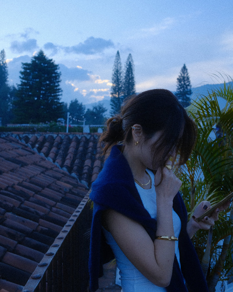 Ear Cuff plata de ley 925 s925 con circonitas 5A bañado oro 18k Aretes hoops aro acero inoxidable