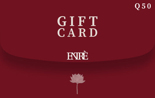 Tarjeta Electrónica de Regalo ENTRÈ