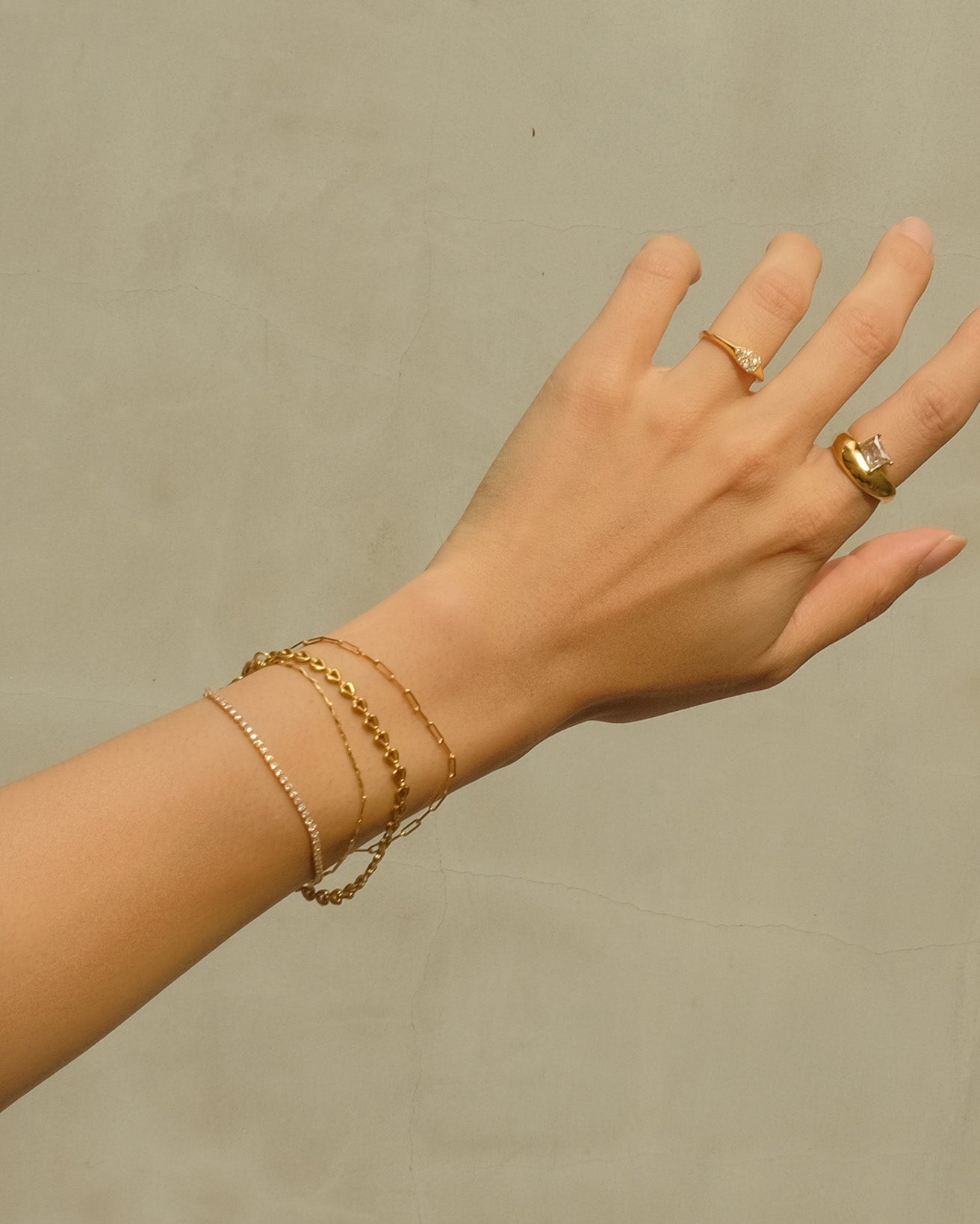 anillo plata 925 de ley ajustable con zirconia pulsera acero inoxidable 