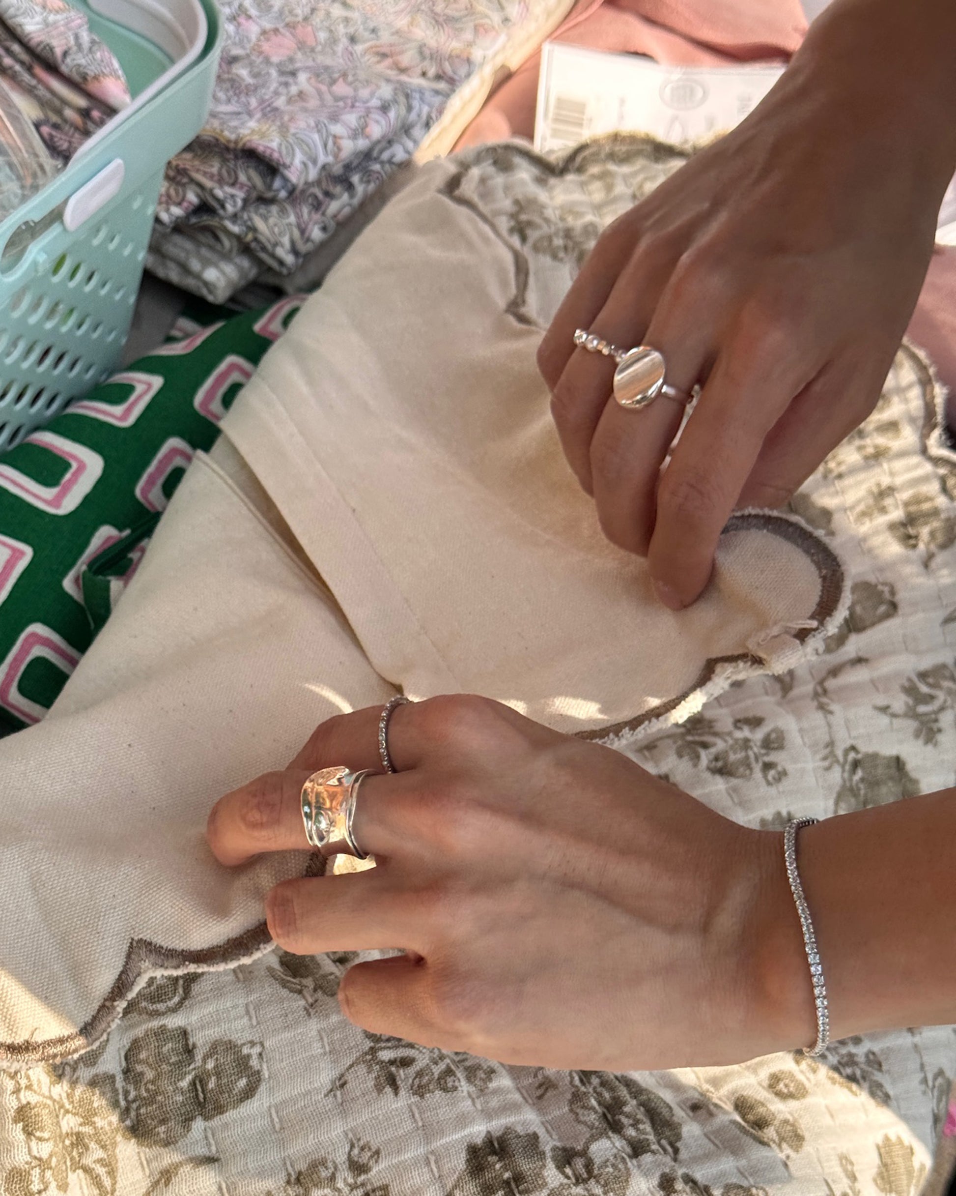 anillo plata 925 de ley ajustable 